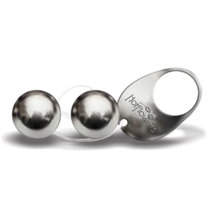 BOLINHA METAL CROMADA POMPOAR 2 UNIDADES