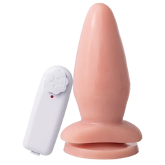 PLUG ANAL COM VIBRADOR E VENTOSA 13,5 X 5,3CM na internet