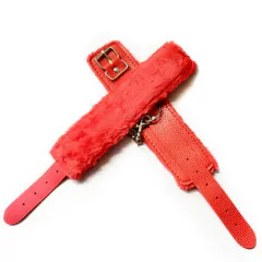 ALGEMA COM CORRENTE E FIVELAS VERMELHO - comprar online