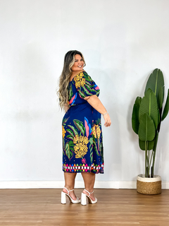 Vestido Jaqueline Estampado - NINA VAZQUEZ
