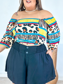 Cropped Lastex - comprar online