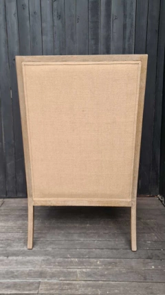 SILLON DE ROBLE Y ARPILLERA GRIS CLARO - JB Lacroux Restoration 