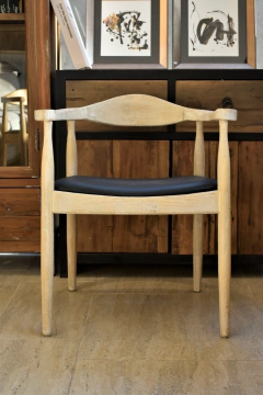 SILLA KENNEDY CLARA DISEÑO ESCANDINAVO HANS WEGNER - comprar online