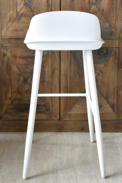 BANQUETA NERD BAR STOOL Blanco - JB Lacroux Restoration 