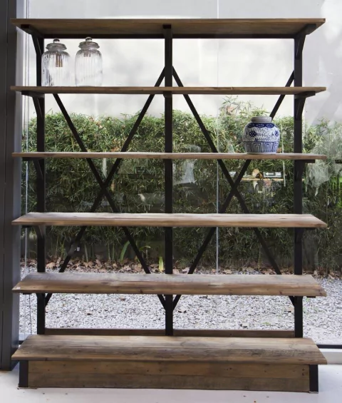 OUTLET- Biblioteca Restoration de estilo industrial