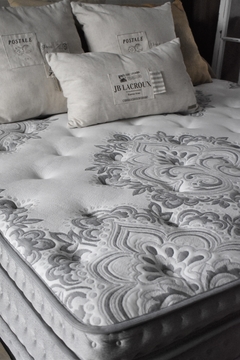 Colchón Luxury Max Plus 160*190*40 “RESORTES INDIVIDAULES POCKET” y “PREMIUM IMPORTADO"Hoesch Foster - JB Lacroux Restoration 