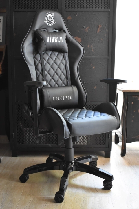 SILLA GAMER DIABLO RACER PRO NEGRA