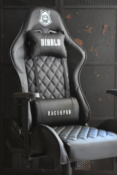 SILLA GAMER DIABLO RACER PRO NEGRA - comprar online