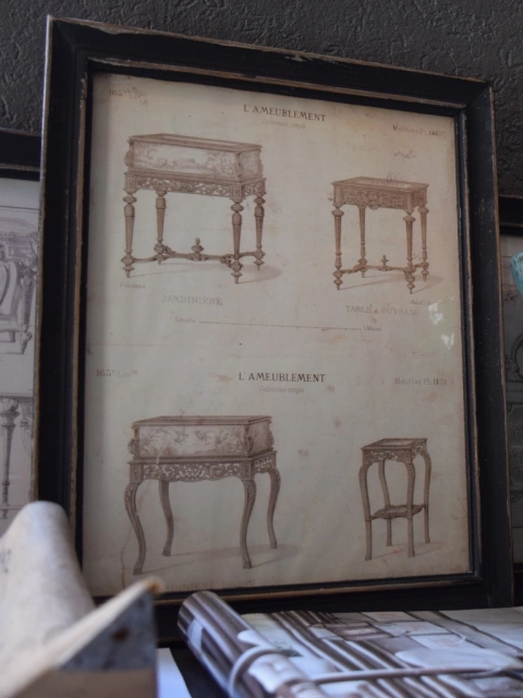 Cuadro Vintage Mobiliario II