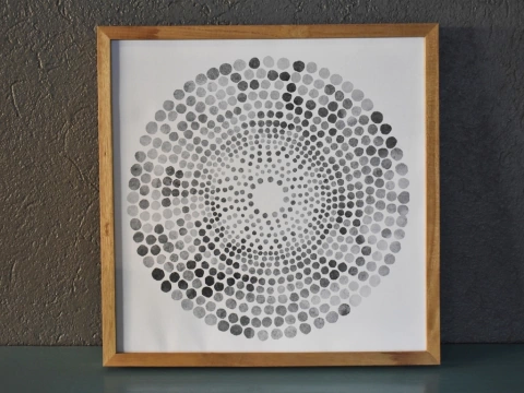 Cuadro Canva Circular I VI-45