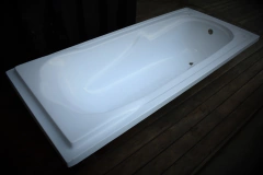 BAÑERA DE FIBRA DE EMPOTRAR OUTLET 170X75X39 - comprar online