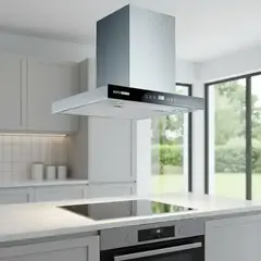 Campana Extractor Purificador De Cocina Pared 600mm