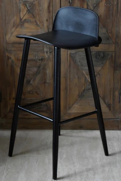 BANQUETA NERD BAR STOOL NEGRO X2 en internet
