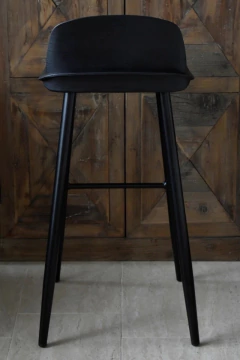 Imagen de BANQUETA NERD BAR STOOL NEGRO X2