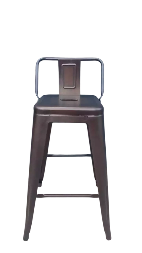 BANQUETA MEDIO RESPALDO 75CM COBRE - comprar online