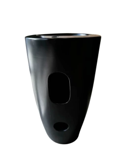 BACHA CON PEDESTAL NEGRO MATE HOESCH FOSTER - 84*49*49