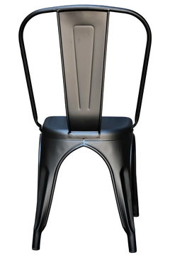 SILLA TOLIX NEGRO MATE - JB Lacroux Restoration 