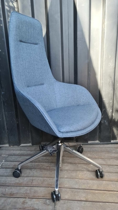 SILLA DE OFICINA DARK BLUE - JB Lacroux Restoration 