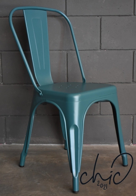 Silla Tolix Verde Military