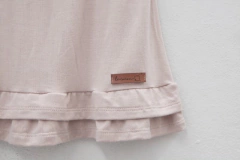 Vestido Ale Rosa y Gris (Ultimos) - comprar online