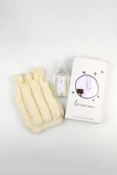 Imagen de Ajuar Interlock Certificado Bienvenida + Box presentación para Regalo