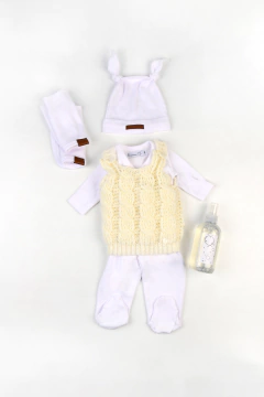 Ajuar Interlock Certificado Bienvenida + Box presentación para Regalo - tienda online