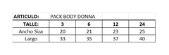 Pack Body Donna - tienda online