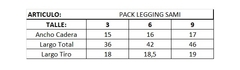 Pack Leggings Sami - Le Cocon
