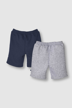 Pack Short Colegial (Azul y Gris) en internet