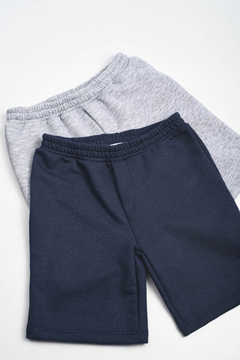 Pack Short Colegial (Azul y Gris) - Le Cocon