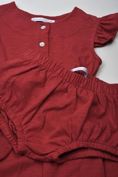 Vestido Clementina Rojo