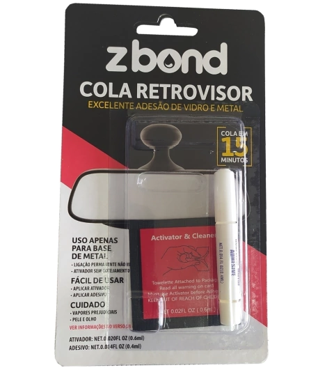 ADESIVO ZBOND FIXADOR PARA RETROVISOR