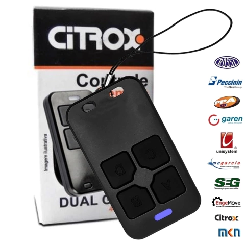 CONTROLE REMOTO CITROX PARA MOTOR GAREN ROSSI E PECCININ
