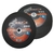 Conjunto de discos de corte Walton de 10 polegadas, 250x3x19mm, com cinco unidades.