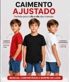 Camiseta Infantil 100% Algodão Ultra Premium Controle Video Gamer PS - Pintee T-shirt - Pinte seu estilo.