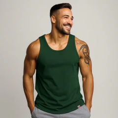 Camiseta Regata 100% Algodão Premium - comprar online