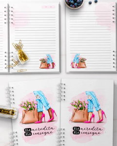 Caderno Coleção Fashion Girl na internet