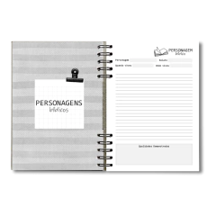 Caderno de Estudo Pessoal coleção Mens 8