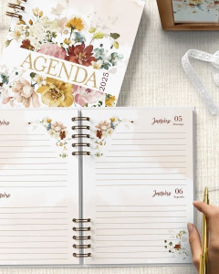 Imagem do Agenda 2025 DATADA GARDEN