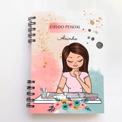 Imagem do Caderno de Estudo Pessoal coleção girls