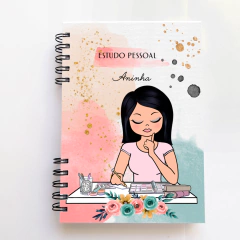 Caderno de Estudo Pessoal coleção girls