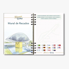 Caderno Congresso Internacional modelo 86 - Lec Scraps