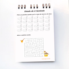 Imagem do Caderno para a reunião infantil Bichos
