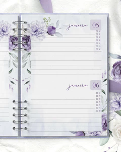 Imagem do Agenda PERMANENTE VIOLETA
