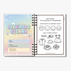 Kit Caderno e Button Congresso modelo 161