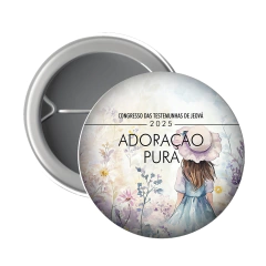Button congresso Atacado 20 unidades - loja online