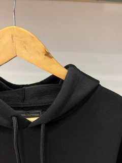 Hoodie Basic Black Texas - tienda online