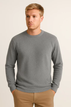 Sweater Lanilla Manchester Grey - comprar online
