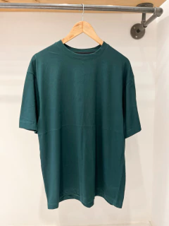 Remera Oversize Basic Green en internet