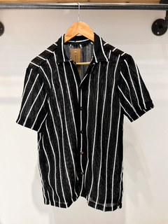 Camisa Crochet Napoles Black